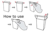 Built-In Straw Milk Cartons Image 2