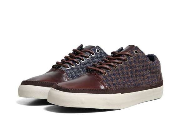 Masculine Tweed Sneakers