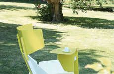 Geometric Lawn Furniture