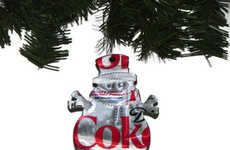 Recycled Pop Can Ornaments