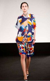 Scarf-Embedded Apparel