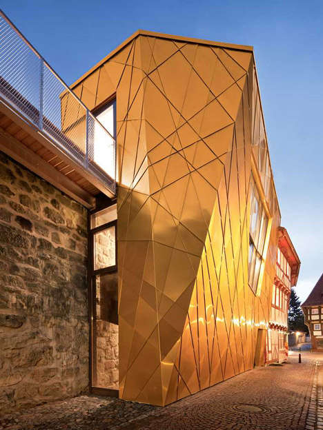 Golden Foliage Facades
