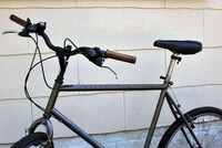 Rustic Hardwood Bike Handles Image 2