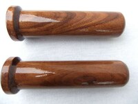 Rustic Hardwood Bike Handles Image 3