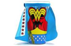 Superhero Guzzling Glasses