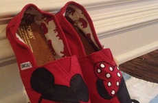 Minimalist Disney Mice Shoes