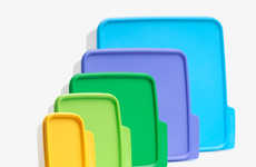 File Folder-Like Food Containers