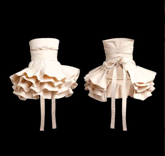 Sculpted Ballerina Aprons