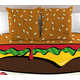 Fast Food-Inspired Bed Sheets Image 2