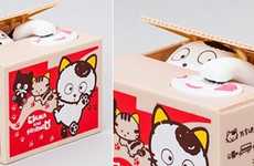 Coin-Collecting Cartoon Cats