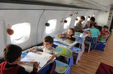 Upcycled Aircraft Classrooms