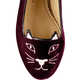 Velvety Feline Loafers Image 2