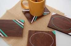 DIY Geometric Mug Plates