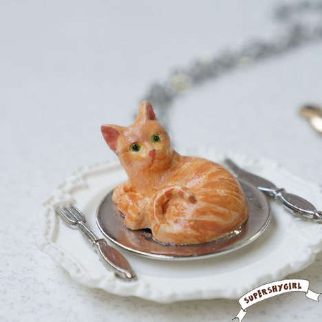 Feline Lounging Jewelry