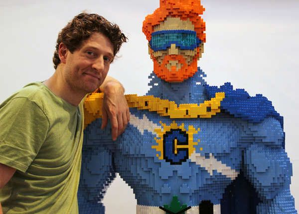 13 Nathan Sawaya LEGO Sculptures