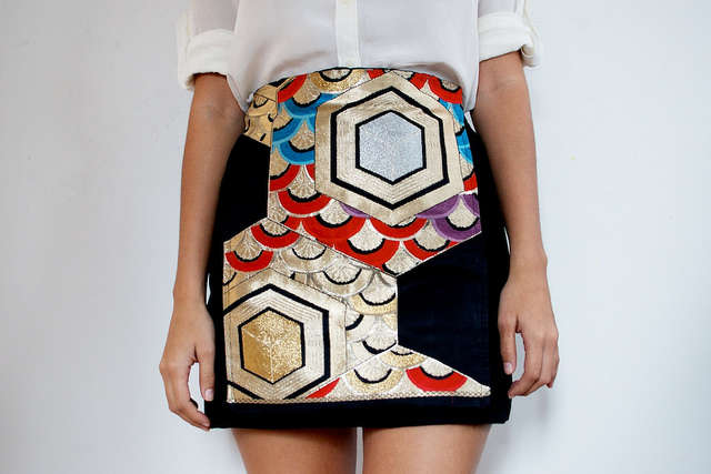 Abstract-Accented Apparel