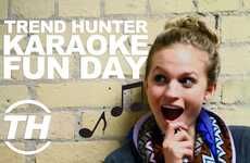 Karaoke Dance Parties: Trend Hunter Fun Day