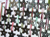 Upcycled Bicycle Link Decor Image 2