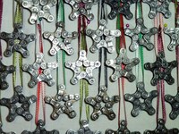 Upcycled Bicycle Link Decor Image 5