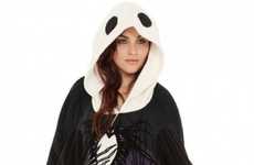 Eerie Skeletal Wrap Blankets