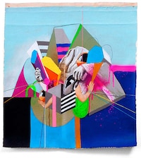 Rainbow Mixed Media Collages Image 2