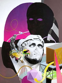 Rainbow Mixed Media Collages Image 3