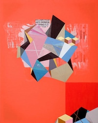 Rainbow Mixed Media Collages Image 7