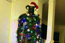 Festively Decorated RPG Statues