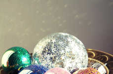 DIY Sparkling Tree Bulbs
