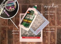 DIY Sparkling Tree Bulbs Image 2
