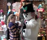 Aggressive Snowman Prank Videos
