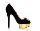 Glitzy Holiday Footwear