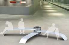 Pivoting Public Seating