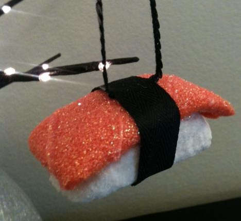 Succulent Sashimi Ornaments