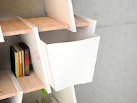 Planter-Embedded Bookshelves Image 5