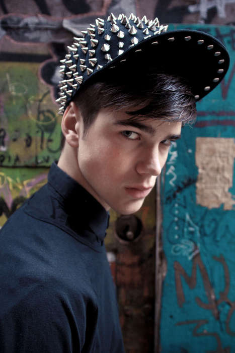 Stud-Accented Streetwear Editorials