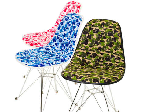 Blotchy Bright Camo Furniture