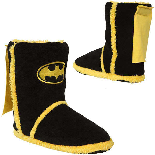Caped Crusader Slippers