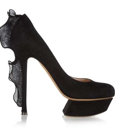 Flouncy Tulle Platforms