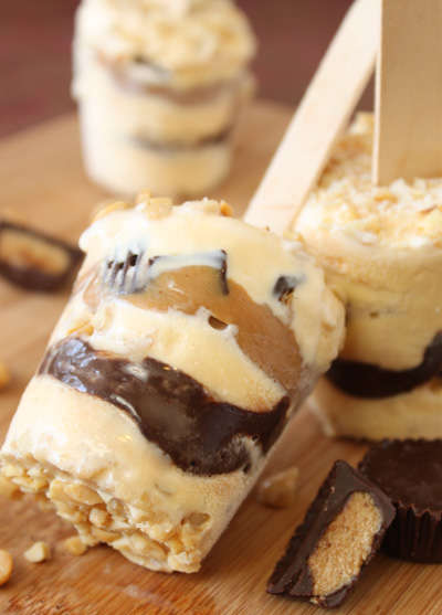 Crunchy Peanut Brittle Pops