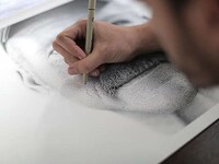 Minuscule Pointillism Portraits Image 6