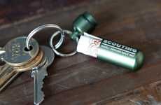 Clever Cash Stashing Keychains