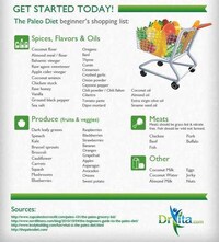 Caveman Diet Infographics Image 6