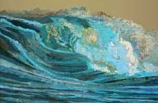 Tsunami Topographical Collages