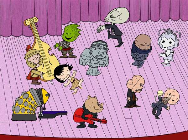 45 Quirky Cartoon Mash-Ups