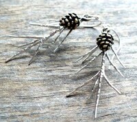 Festive Pine Cone Jewelry Image 3