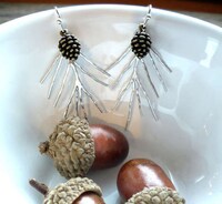 Festive Pine Cone Jewelry Image 5