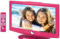 Iconic Feline LCD TVs