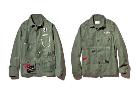 Vandalized Military Jackets