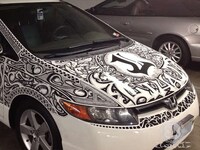 Automotive Freehand Art Image 4